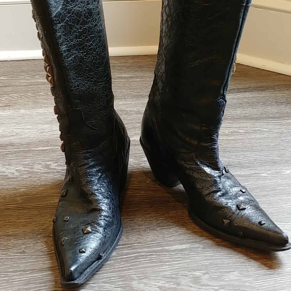 Stetson Studded Cowgirl boots